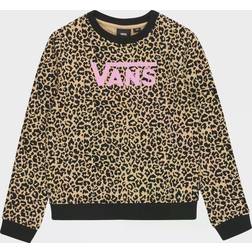 Vans Sweatshirt Taille Leopard Sport Crew VN0A7RRL - Marron