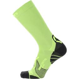 UYN Super Fast Mid Socks Men green/yellow 42-44 2022 Running Socks