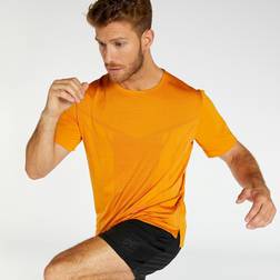 Nike Men's Dri-FIT Rise 365 Short-Sleeve Trail Running Top - Brown