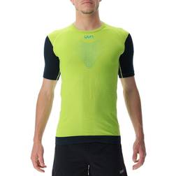 UYN PB42 OW Camiseta De Running Hombres - Azul Beige