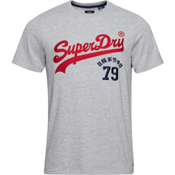 Superdry T-shirt Vintage Vl Interest - Noir