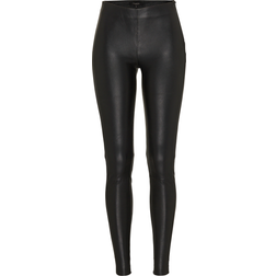 Selected Femme real leather leggings in