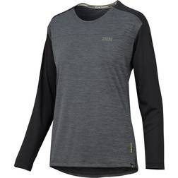 iXS Jersey Flow X Longsleeve Damen - Schwarz Graphit