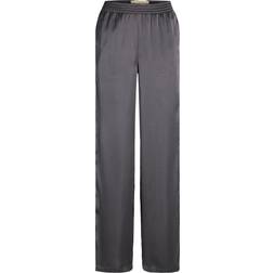 Jack & Jones Jxkira Satin Trouser - Grey/Asphalt