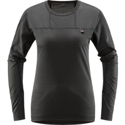 Haglöfs Natural Blend Tech Crew Neck Women - True Black