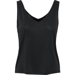 Soaked in Luxury Columbine Top - Schwarz
