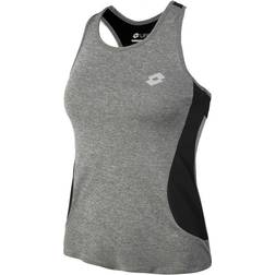 Lotto Camiseta Run Fit Mel Gris Negro Mujer