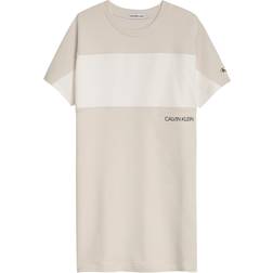 Calvin Klein Junior Girls Colourblock T-Shirt Dress