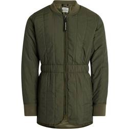 Mads Nørgaard Quilt Rip Stop Janilla Jacket - Forest Night