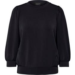 Selected FEMME Tenny 3/4 Sweat Top