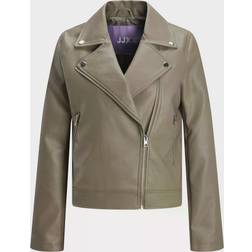 Jack & Jones Chaqueta Piel Gail Faux Biker Jjxx Marrón