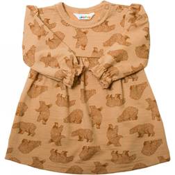 Joha Wool Bear Dress - Light Brown (45205-356-3308)