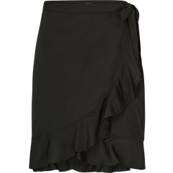 Vero Moda Henna Wrap Short Skirt - Black