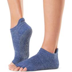 ToeSox Womens/Ladies Half Toe Socks (Navy Blue)