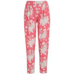 Damella Flower Cotton Pyjama Pants Pattern