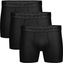 Frank Dandy 3-P Legend Organic Boxers - Svart