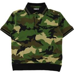 Dolce & Gabbana Børn Camo Poloshirt