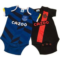 Everton FC Baby Bodysuit - Schwarz/Blau/Bunt