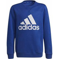 Adidas Essentials Big Logo Sweatshirt - Bold Blue/White