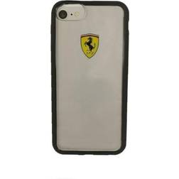 Ferrari Hardcase FEHCRFP7BK iPhone 7/8 /SE 2022 SE 2020 skaidrus/juodas