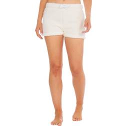 Forever Dreaming Womens/Ladies Borg Lounge Shorts (Black)