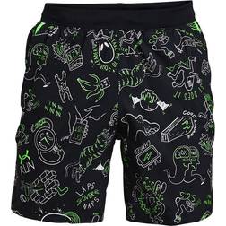 Under Armour Run Ur Face Off Shorts - Black