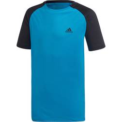 Adidas Club Tee - Shock Cyan/Black (DU2479)