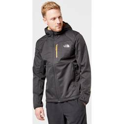 The North Face Quest Hooded Softshell WindWall Negro Logo Blanco - Black