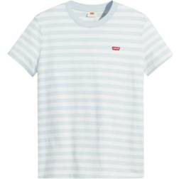 Levi's Dam T-shirt The Perfect Tee - Blå