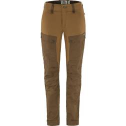 Fjällräven Women's Keb Trousers Curved Timber Brown-Chestnut SHORT