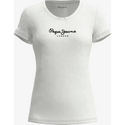 Pepe Jeans Camiseta New Virginia Slim Manga Corta - Grey