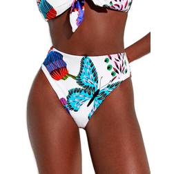 Desigual Asymmetrisch Badpak Met Vlinders