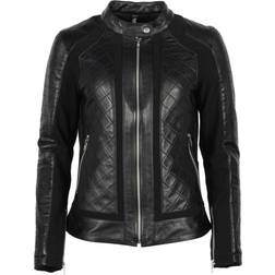 Helstons Helstons Kate Ladies Motorcycle Leather Jacket, black, for Women, black, for Women Woman