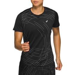 Asics Night Track SS Top Black Female