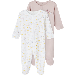 Name It Pyjamasdräkter Noos NbfNightsuit 2-pack Violet I Pyjamas