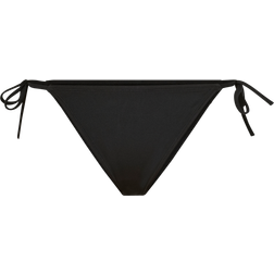 Calvin Klein Side Tie Cheeky Bikini - Schwarz