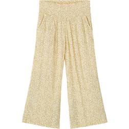 Name It Wid Leg Trouser - Golden Haze (13202460)