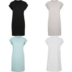 Build Your Brand Damen Freizeitkleid - Grau