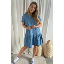 Noisy May Korte Jurk - Blauw