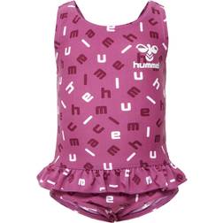 Hummel Filippa Swimsuit - Red Violet/Bright White (213328-4487)