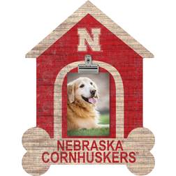 Fan Creations Nebraska Huskers Dog Bone House Clip Frame