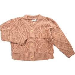 Name It Strik Cardigan Ralis Cafe Au Lait