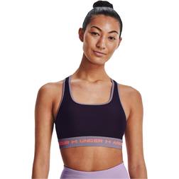 Under Armour Women's Mid Crossback Pocket Sports Bra