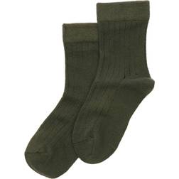 Minipop MiniPop Ankelsokker Bambus Olive