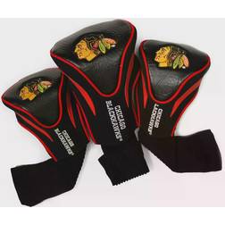 NHL Chicago Blackhawks Golf Club Head Cover 3-pack