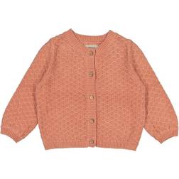 Wheat Baby Strik Cardigan Magnella - Cameo Brown