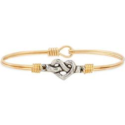 Luca + Danni Everlasting Love Bangle Bracelet - Gold/Silver