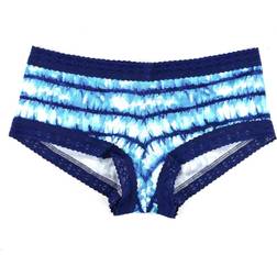 Hanky Panky DreamEase Printed Boyshort - Indigo Stripe