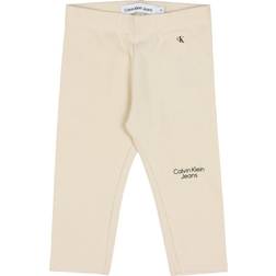 Calvin Klein Newborn Leggings - Muslin (IN0IN00008-ACJ)