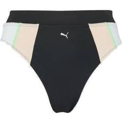 Puma High Waist Bikini Brief - Black/White